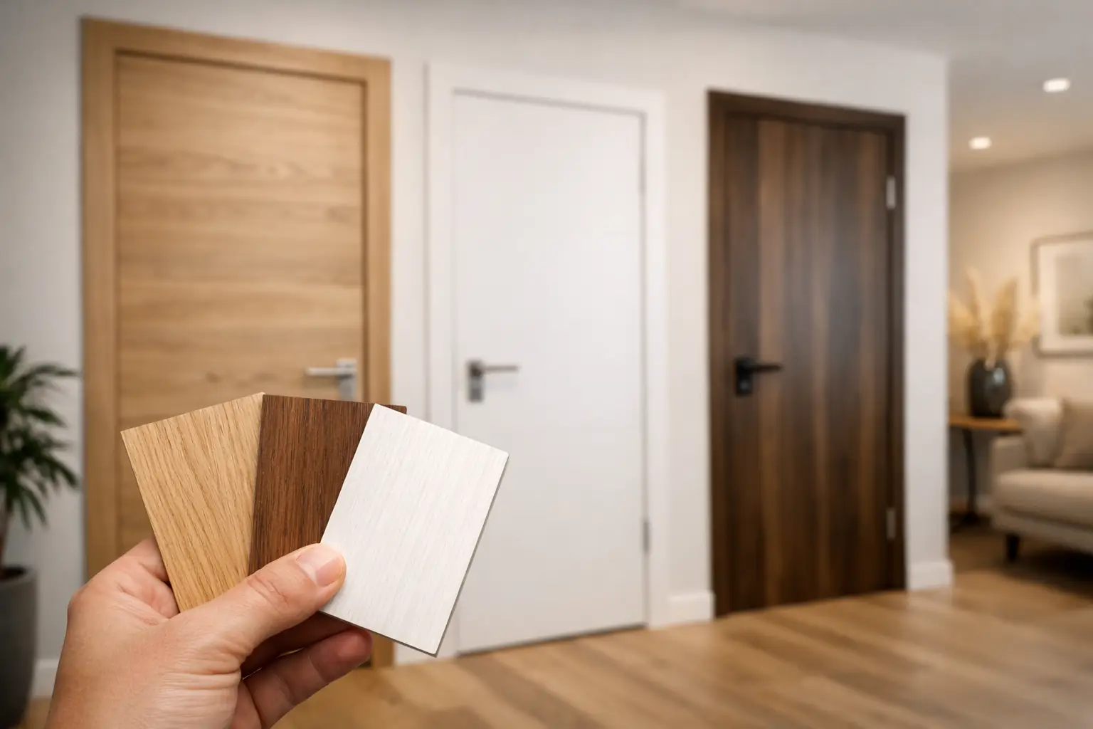 Cómo elegir puertas interiores de madera